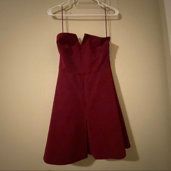 NWT Likely Revolve Maroon Dress Size 4 - Picture 6 of 16
